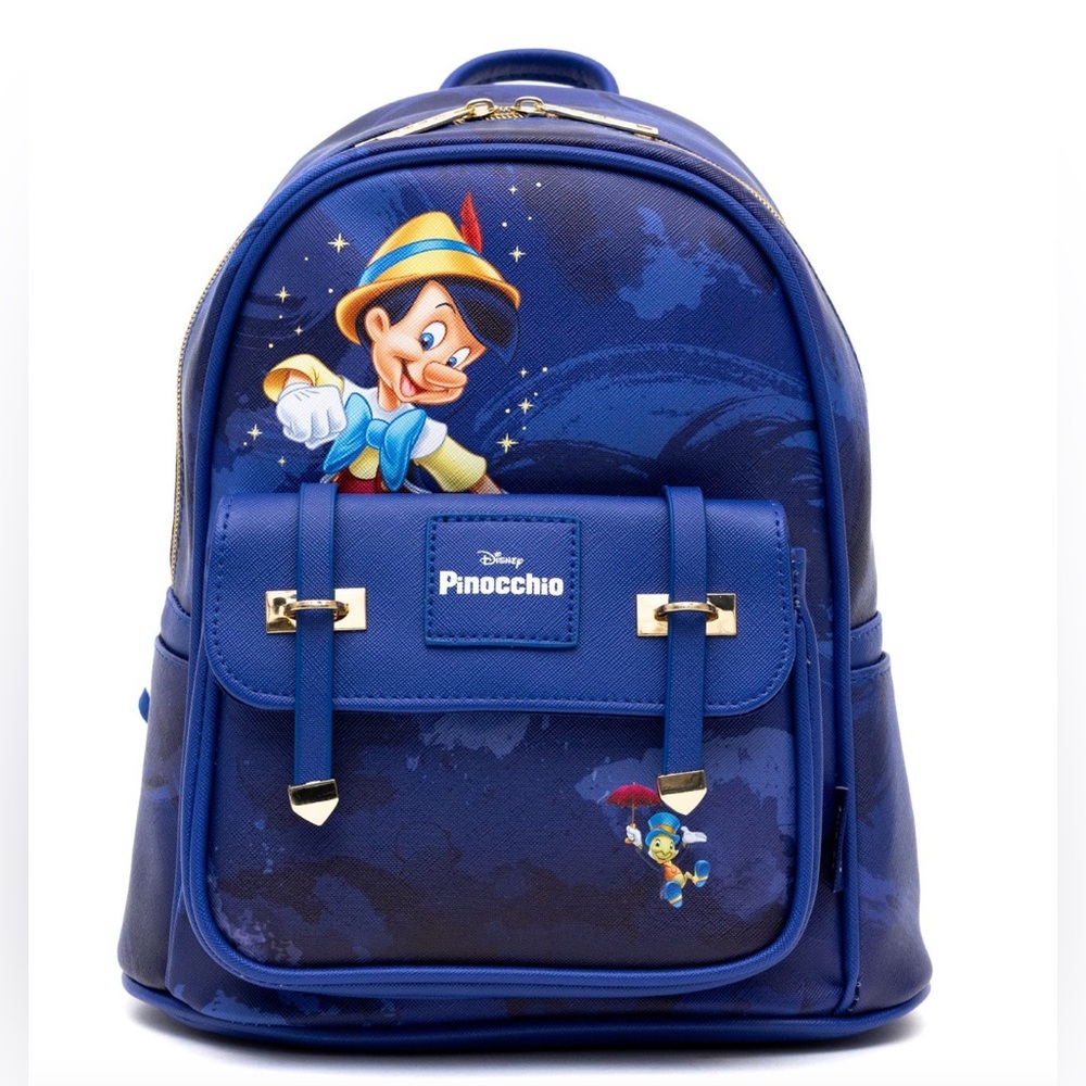 WondaPop Disney Pinocchio 11" Vegan Leather Mini Backpack